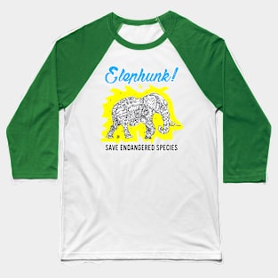 ELEPHUNK! Baseball T-Shirt